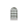 Gela Curio Display Cabinet | 2 Glass Arch Doors | Antique White Finish