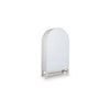 Gela Curio Display Cabinet | 2 Glass Arch Doors | Antique White Finish