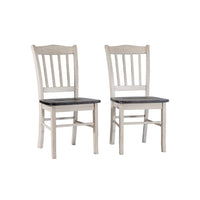 European Black Ash, Antique White
