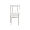 Nova Dining Side Chair Set of 2 | Shaker Style | Cream White Wood