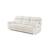 Celly Power Reclining Sofa w Cupholders & USB Port | Beige Microfiber