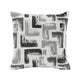 Koi Loveseat with 2 Pillows | Reversible Cushions | Gray Chenille | 65"