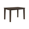 Vicy Counter Height Table w Removable Leaf | 36-54" | Espresso Brown