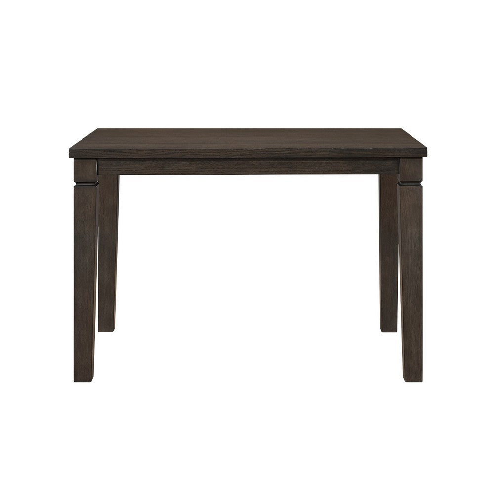 Vicy Counter Height Table w Removable Leaf | 36-54" | Espresso Brown