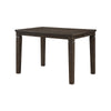 Vicy Counter Height Table w Removable Leaf | 36-54" | Espresso Brown