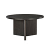 Mez Dining Table | 54" Circular Top | Pedestal Base | Ebony Black