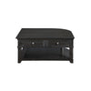 Riel Cocktail Coffee Table w Storage | 38" Lift Top | Charcoal Black