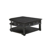 Riel Cocktail Coffee Table w Storage | 38" Lift Top | Charcoal Black