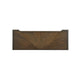 Rox Sofa Console Table | 50" Top | 2 Drawers w Bronze Knobs | Brown