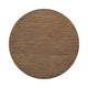 Bly Coffee Table | 42" Round Top | Open X-Base Design | Light Brown