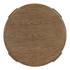 Eli Coffee Table | 40" Round Swivel Top | Lower Open Shelf | Brown