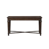 Tabby Sofa Console Table | 56" Top | Cross Stretcher | Espresso Brown