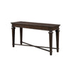 Tabby Sofa Console Table | 56" Top | Cross Stretcher | Espresso Brown