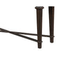 Tabby Sofa Console Table | 56" Top | Cross Stretcher | Espresso Brown