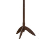 Pon 7 Tier Coat Rack w 11 Hooks and Tripod Base | 70" Dark Brown