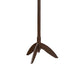 Pon 7 Tier Coat Rack w 11 Hooks and Tripod Base | 70" Dark Brown