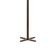 Jema 3 Tier Coat Rack | 9 Hanging Hooks | 70" Dark Brown Solid Wood
