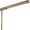 Lra Desk Lamp | Rotating Arm | LED Light System | Antique Brass 17"