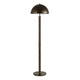 Jesy Modern Floor Lamp with Dome Metal Shade | 59" Dark Bronze