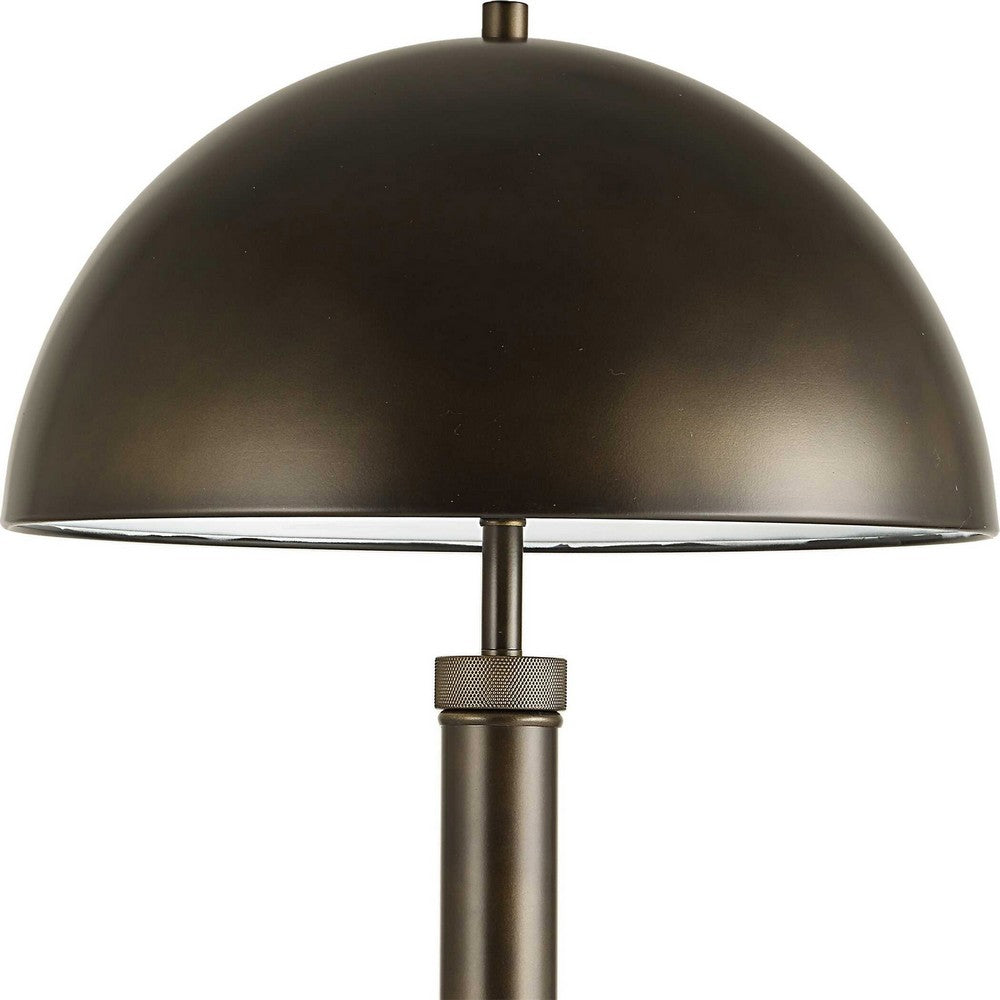 Jesy Modern Floor Lamp with Dome Metal Shade | 59" Dark Bronze