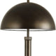 Jesy Modern Floor Lamp with Dome Metal Shade | 59" Dark Bronze