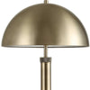 Jesy Modern Table Lamp with Dome Metal Shade | 27" Antique Brass