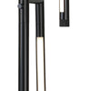 Modern Floor Lamp w Rotating LED Arms & Dimmer | 72" Black