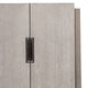 Gris Sideboard Server | 4 Doors w Metal Handles | 60" Stone Gray