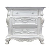 Rosy 5pc Queen Bedroom Set | White Wood Nightstand Chest Dresser