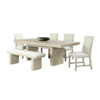 Natural Beige, White