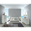 Estin 5pc Queen Bedroom Set | 2 Nightstands & Low Profile Bed | White