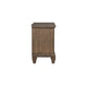 Henry Classic Nightstand | Brown Acacia Wood | 2 Drawers | 29"