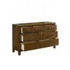 Lary Wide Dresser | Youth Bedroom | Walnut Brown | 7 Drawers