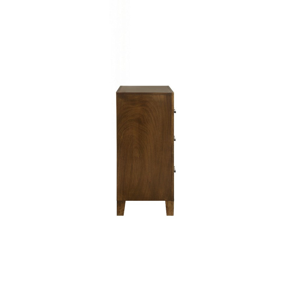 Lary Wide Dresser | Youth Bedroom | Walnut Brown | 7 Drawers