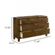 Lary Wide Dresser | Youth Bedroom | Walnut Brown | 7 Drawers