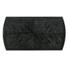 Sevy Dining Table | Black Rubberwood | Rectangular 78" Top