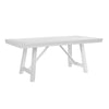 Reddy Dining Table | 72" Rectangular Top | A Frame Base | Oak White