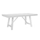 Reddy Dining Table | 72" Rectangular Top | A Frame Base | Oak White