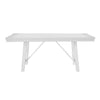 Reddy Dining Table | 72" Rectangular Top | A Frame Base | Oak White
