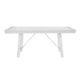 Reddy Dining Table | 72" Rectangular Top | A Frame Base | Oak White
