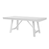 Reddy Dining Table | 72" Rectangular Top | A Frame Base | Oak White