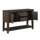 Vicy Sideboard Server | 2 Drawers & Cabinets | Espresso Brown 54"