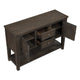 Vicy Sideboard Server | 2 Drawers & Cabinets | Espresso Brown 54"