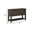 Vicy Sideboard Server | 2 Drawers & Cabinets | Espresso Brown 54"