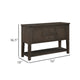 Vicy Sideboard Server | 2 Drawers & Cabinets | Espresso Brown 54"