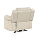 Hem Power Reclining Chair w LED & USB Ports | Beige Faux Leather