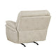 Tony Rocker Manual Reclining Chair w Tab Pull | Sand Brown Microfiber