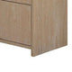Tanya Tall Dresser Chest | 4 Drawers Reeded Panels | Natural Brown