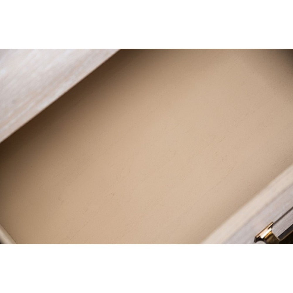 Rozie Tall Dresser Chest with 5 Drawers | Light Oak Brown Solid Wood