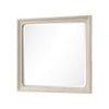 Rozie Dresser Mirror | Bevelled Accents | Light Brown Solid Wood 36x40